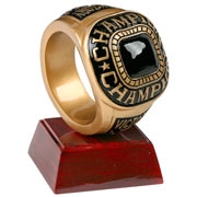 championship ring trophy