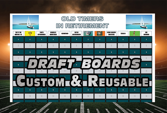 2023 Fantasy Football Draft Boards